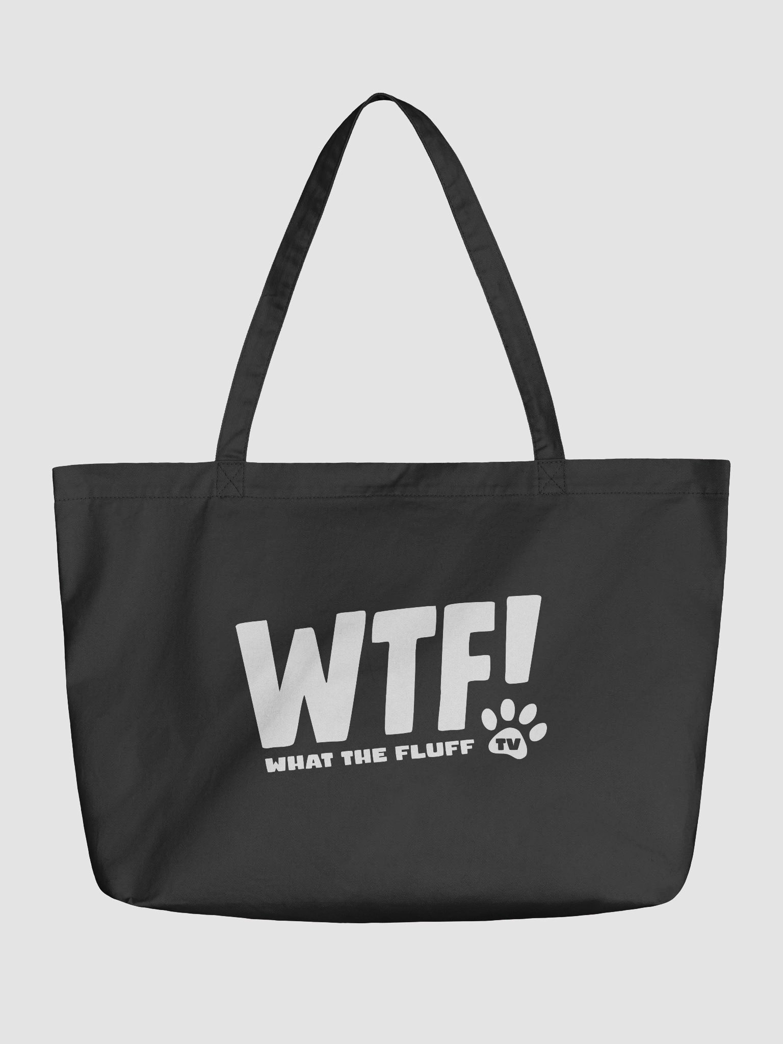 WTF! Bold Statement Organic Cotton Tote product image (1)