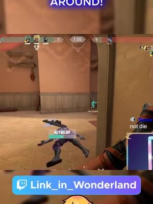 When @childishzambone doesn't know what turn around means! #twitch #smallstreamer #valorant #valorantclips #adhdstreamer