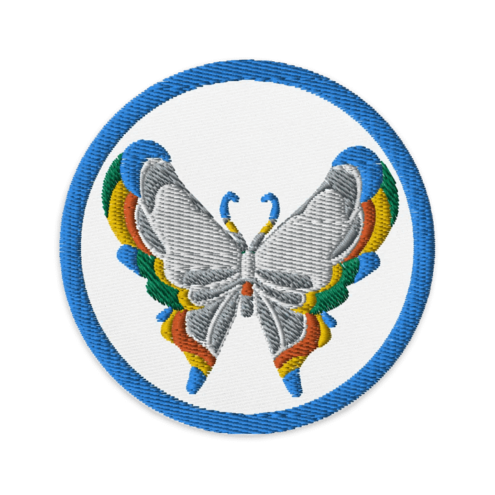 Rainbow Butterfly Embroidered Patches product image (9)