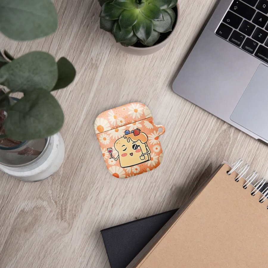 Fancy Toast AirPods Print Case product image (9)