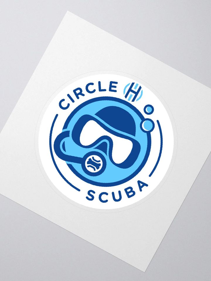 Circle H Scuba Sticker product image (2)