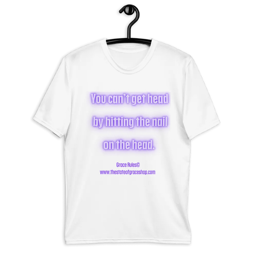 FUNNY TEES 4 U FOR MEN - “You can’t get head by hitting the nail on the head.” product image (9)