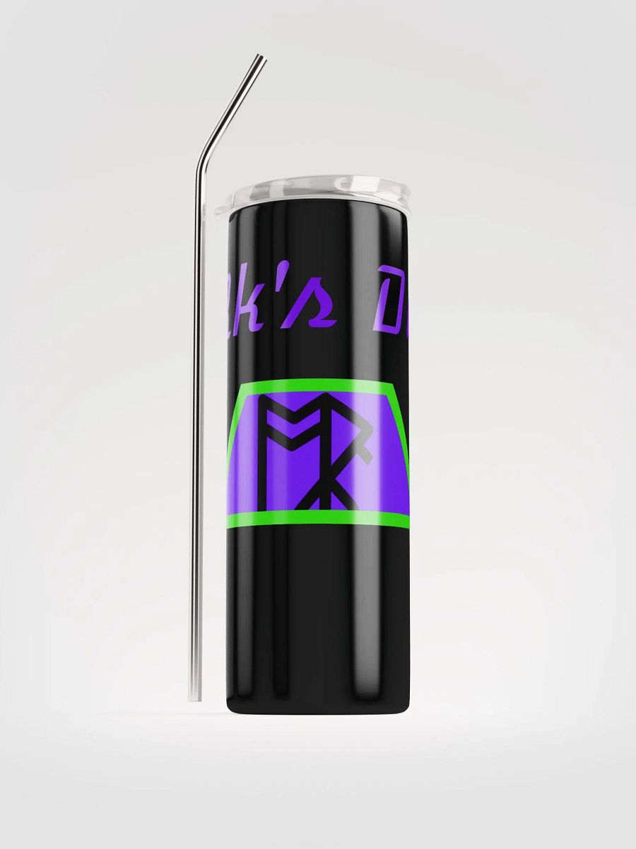 ToRk's DoRk Stainless Steel Tumbler w/ Metal Straw product image (1)