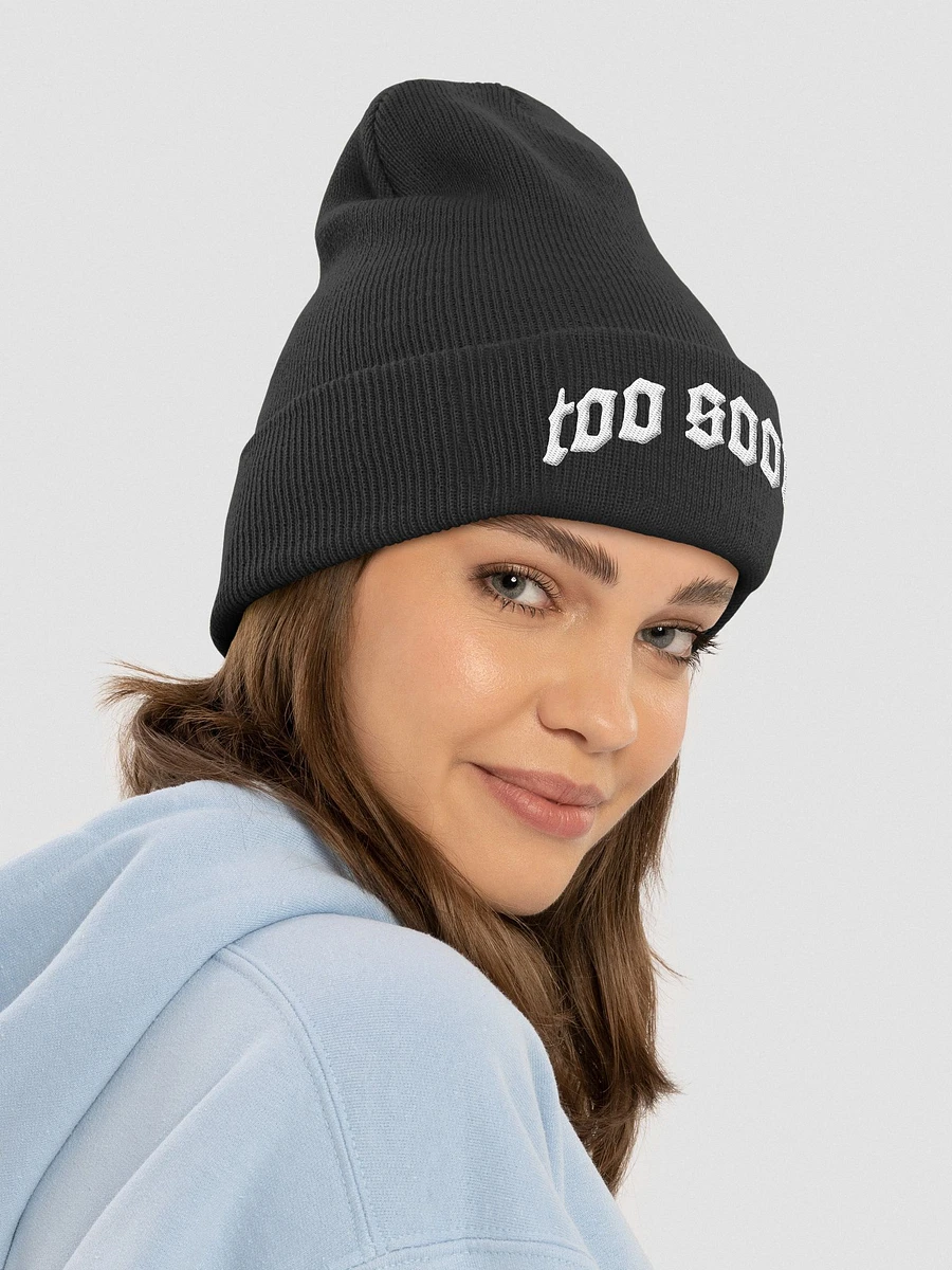 Too Soon Launch Cuffed Beanie product image (9)