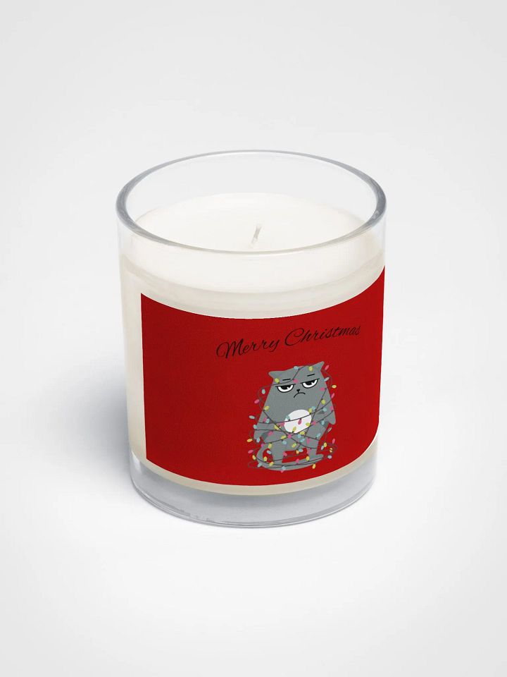 Grumpy Cat Christmas Lights Soy Wax Candle product image (2)