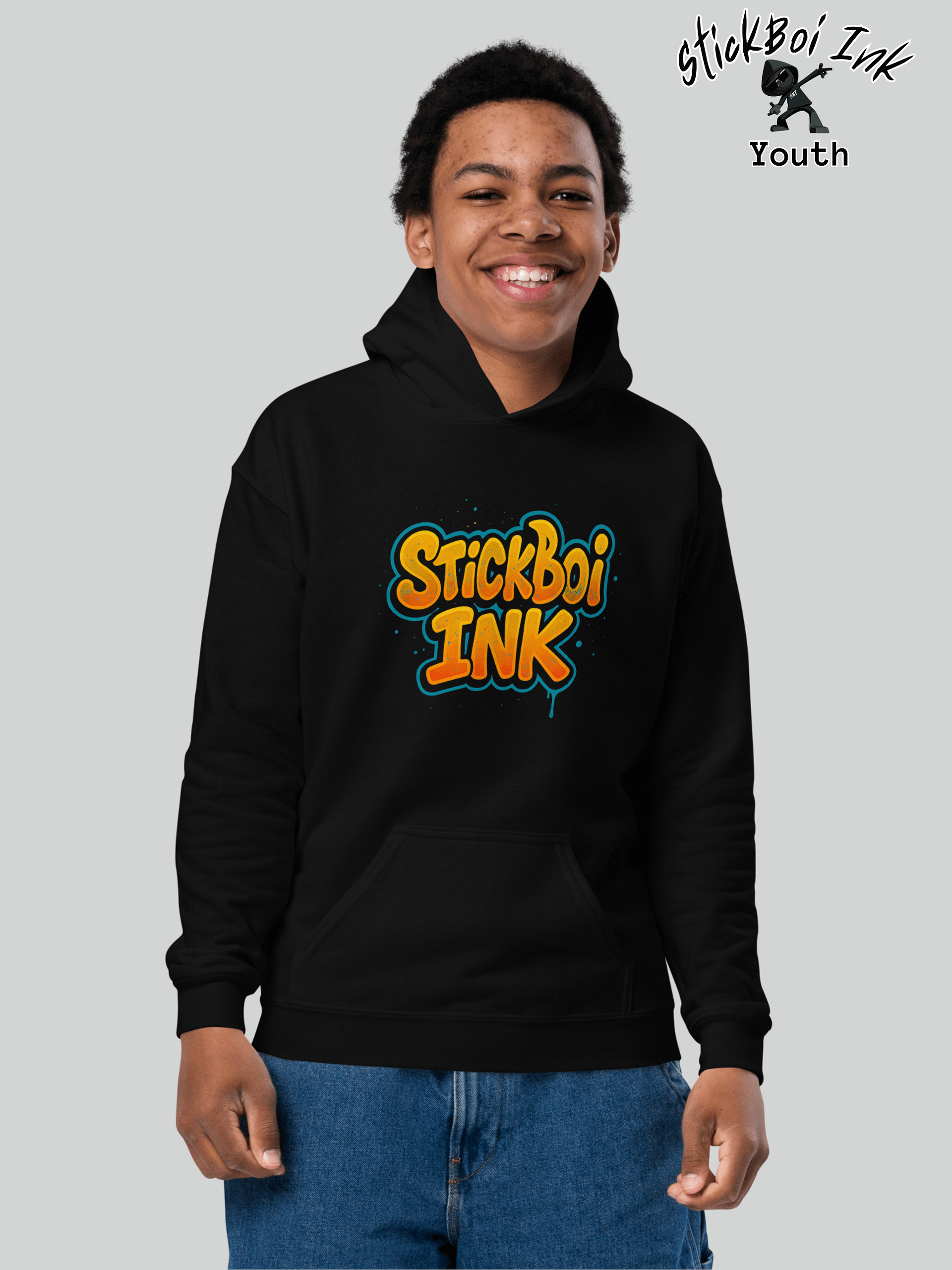 Youth Gamer Hoodie - King of the Hill by StickBoi Ink product image (3)
