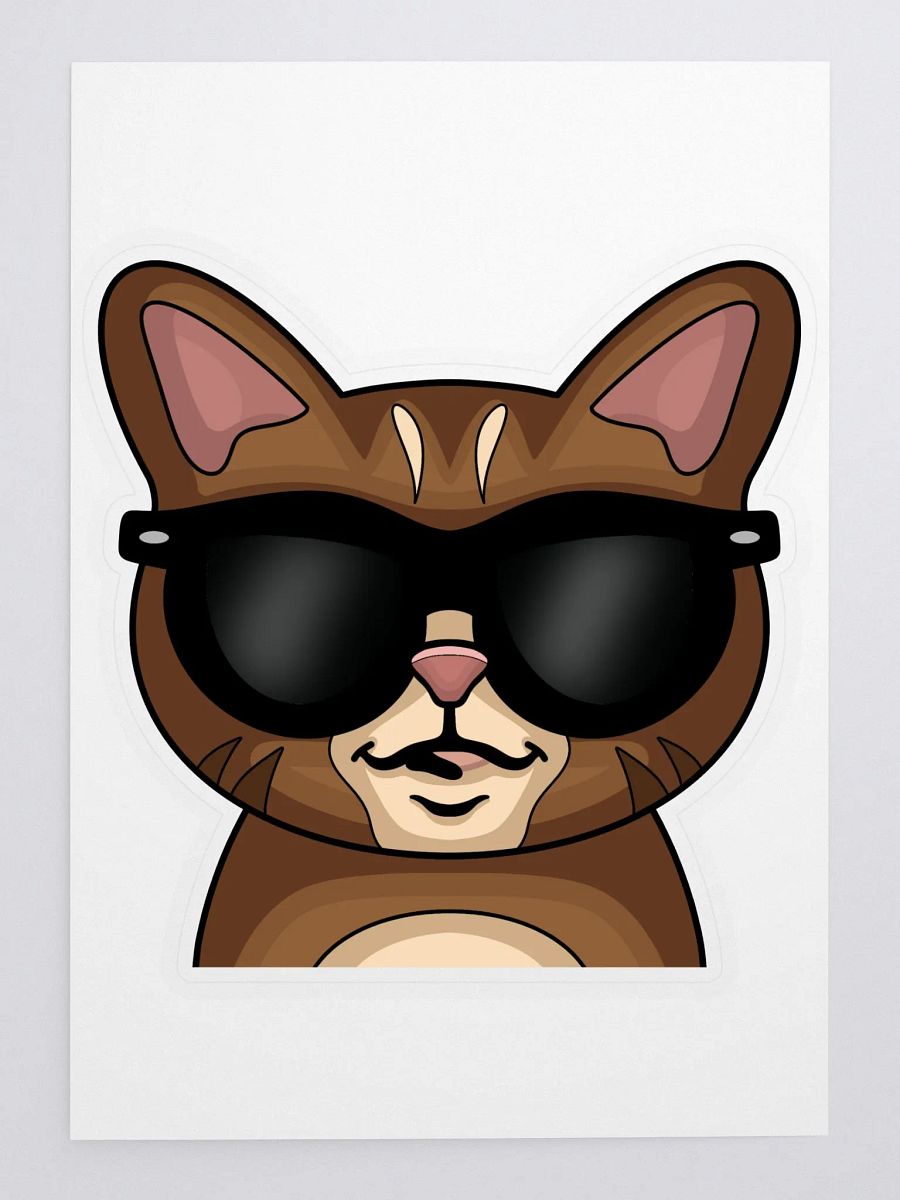Cool Reggie Cut Sticker product image (1)