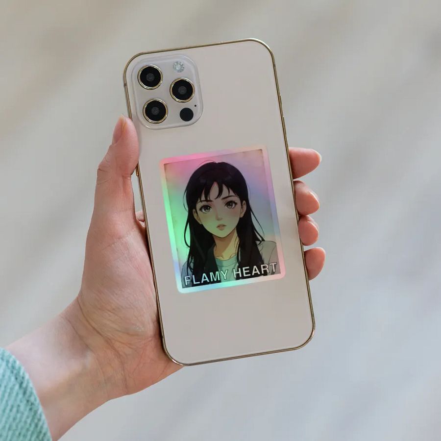 Flamy Heart Sticker product image (6)