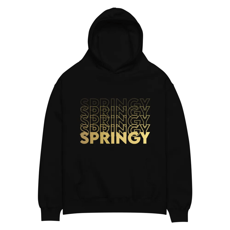 GOLD Premium SPRINGY Hoodie (LIMITED EDITION) product image (4)
