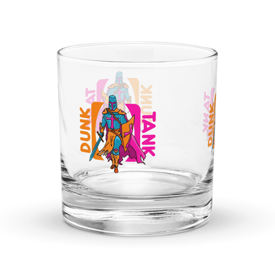 Dunk Tank Logo Whiskey/Rocks Glass product image (3)