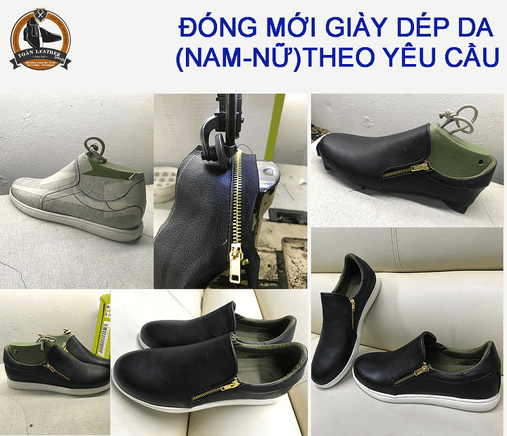 ĐÓNG GIÀY DA (theo yêu cầu) Giày Thật - Da Chất product image (2)