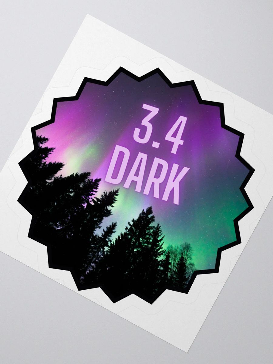 3.4 Dark Kiss Cut Stickers product image (4)