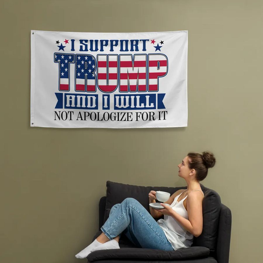 Patriotic Statement All-Over Print Flag product image (12)