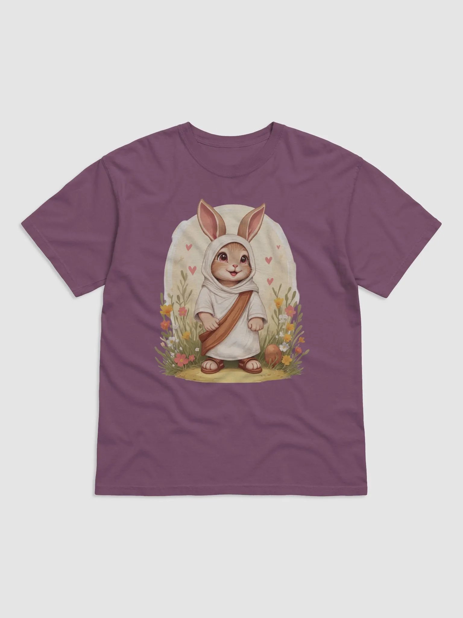 Easter Bunny Jesus Robe Tee product image (5)