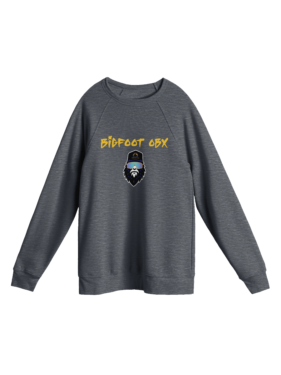 Destination Bigfoot Bronco Bigfoot Logo Bella+Canvas Unisex Sponge Fleece Raglan Sweatshirt (Multiple Colors Available) product image (25)