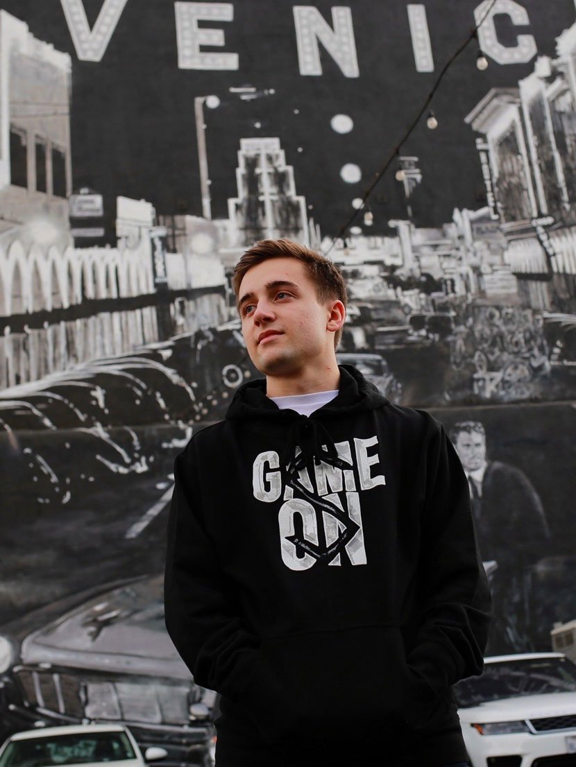 Game On Hoodie — Black product image (5)