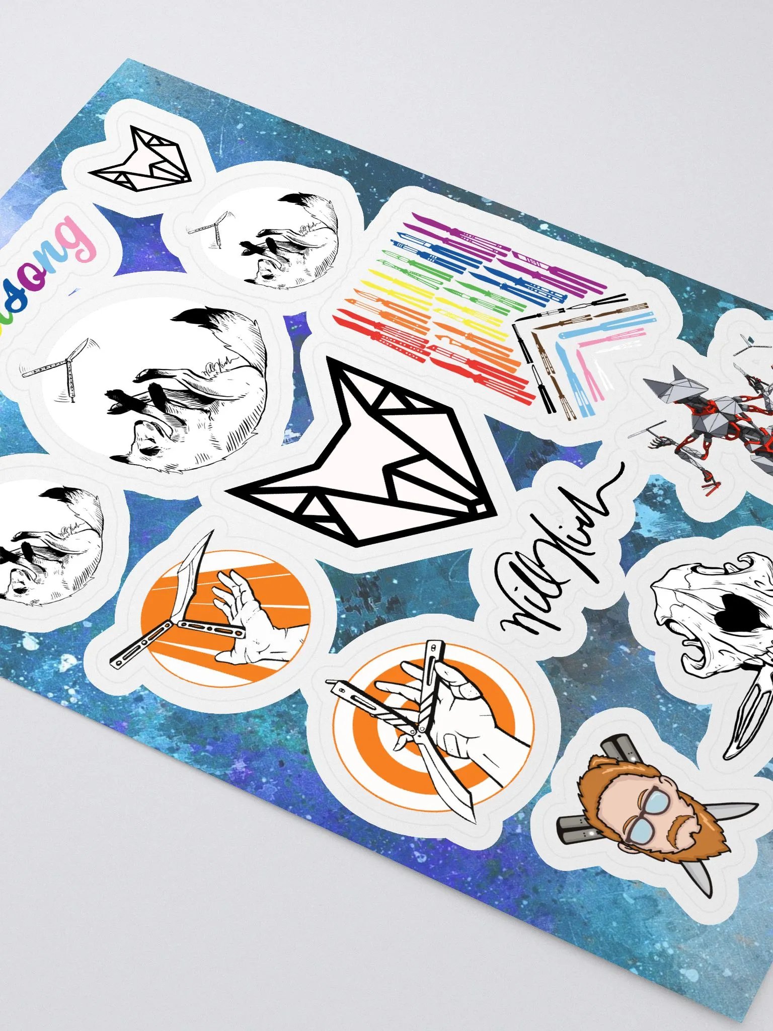 Will Hirsch Sticker Sheet product image (5)