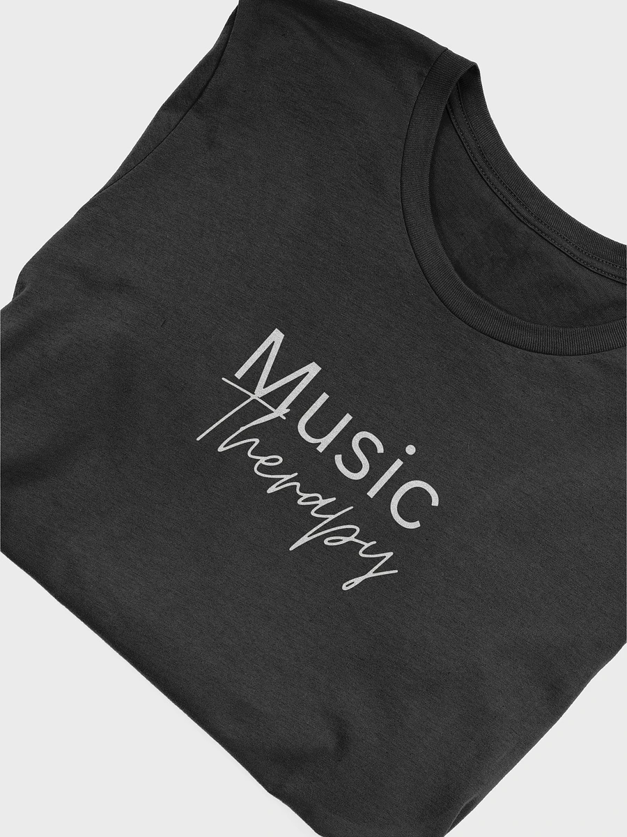 Music Therapy T-Shirt - Black product image (5)