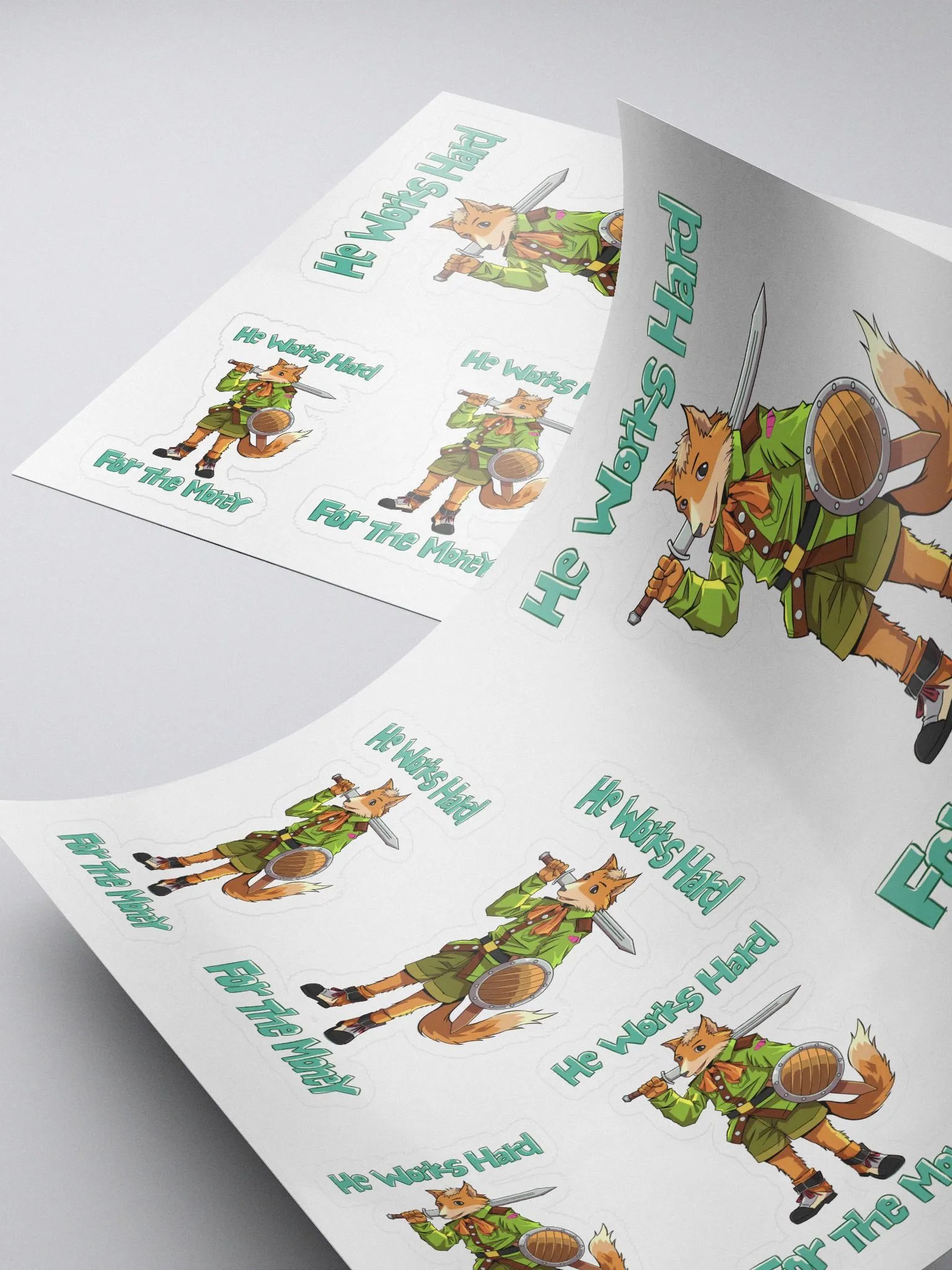 Bigsquish Gengen sticker -Multi product image (4)