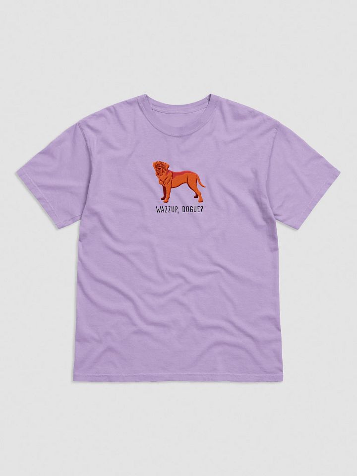 Wazzup, Dogue T-Shirt(Embroidered) of a Dogue de Bordeaux(Red) product image (33)