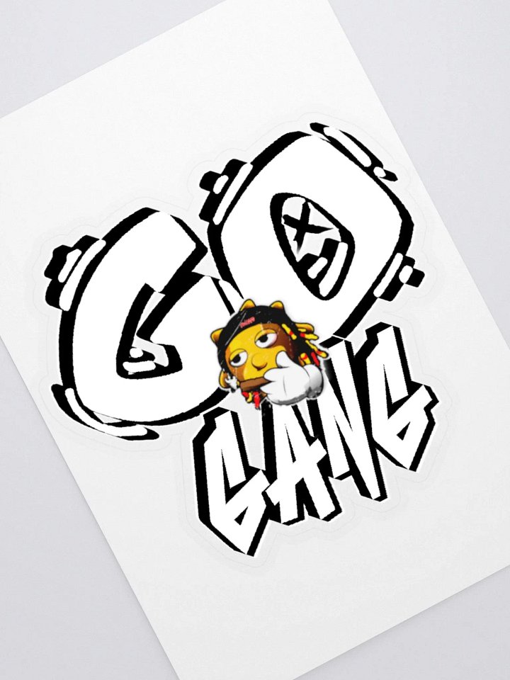 GO GANG STICKER product image (1)