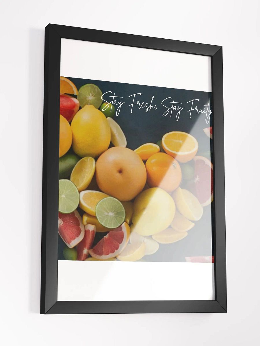 Wall Art Lemon & Peach Framed High-Quality Matte Poster (in) product image (3)