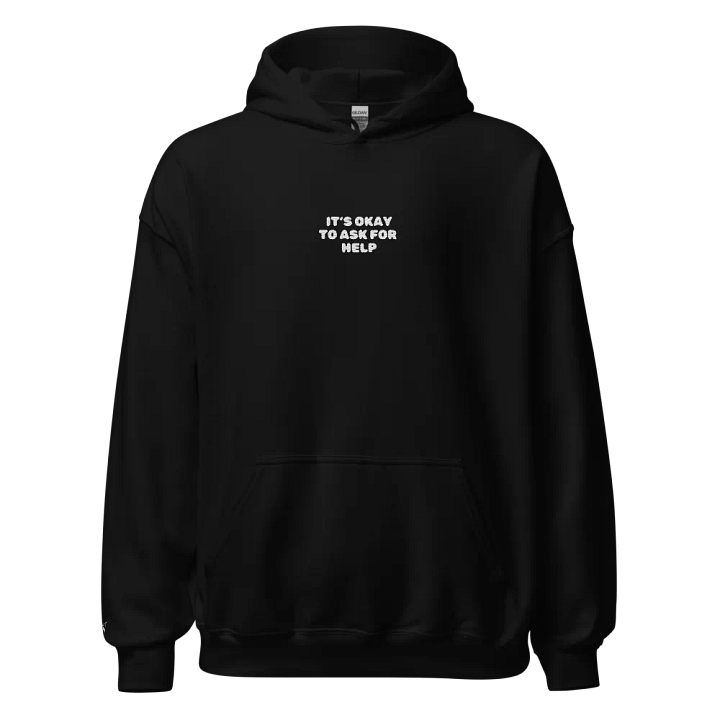 It's Ok To Ask For Help Embroidered Unisex Hoodie product image (1)