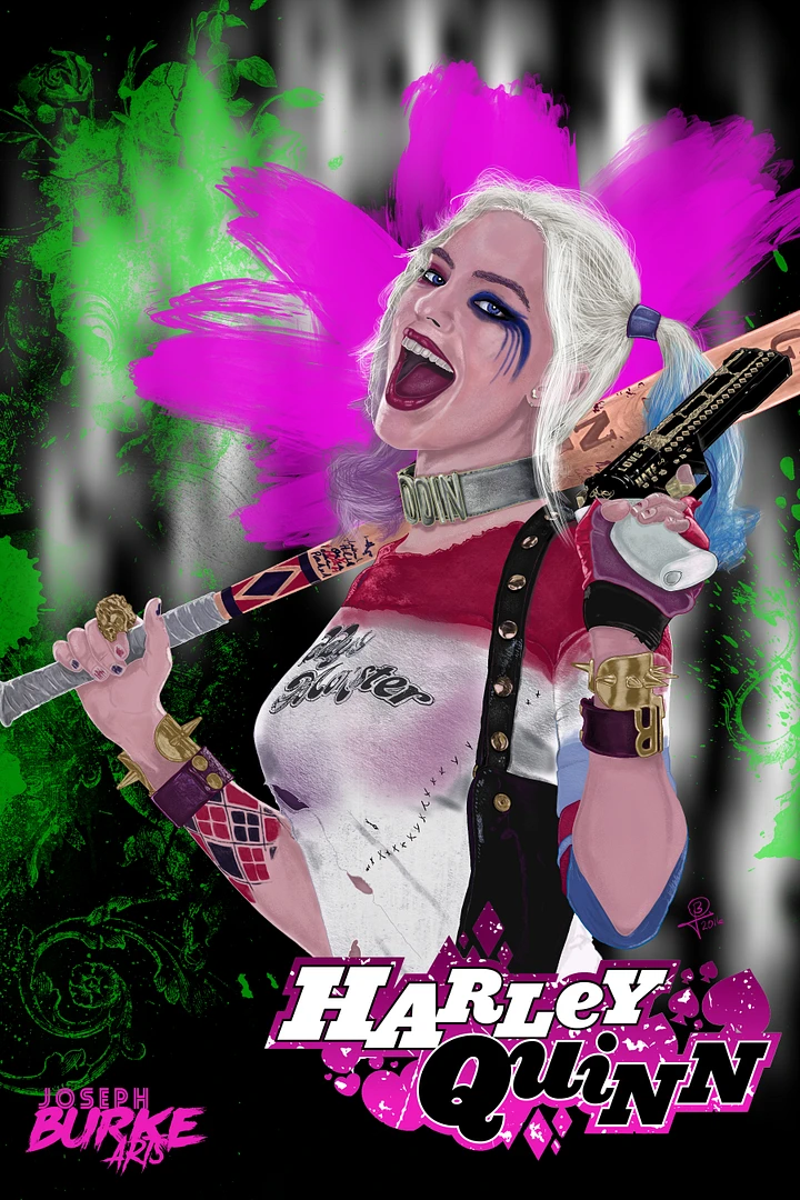 Margot Robbie's Harley Quinn Digital Art product image (1)