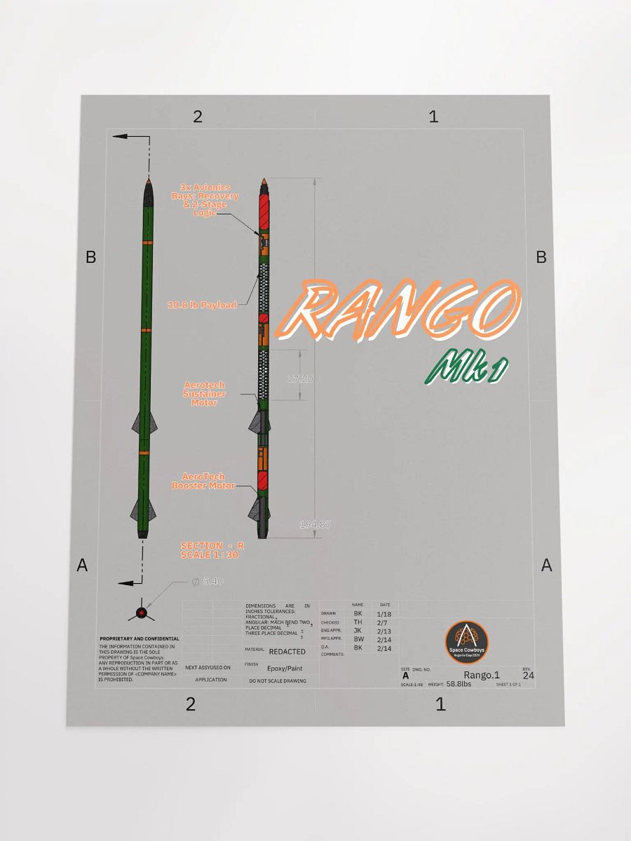AG24 Rango Prototype Poster product image (4)