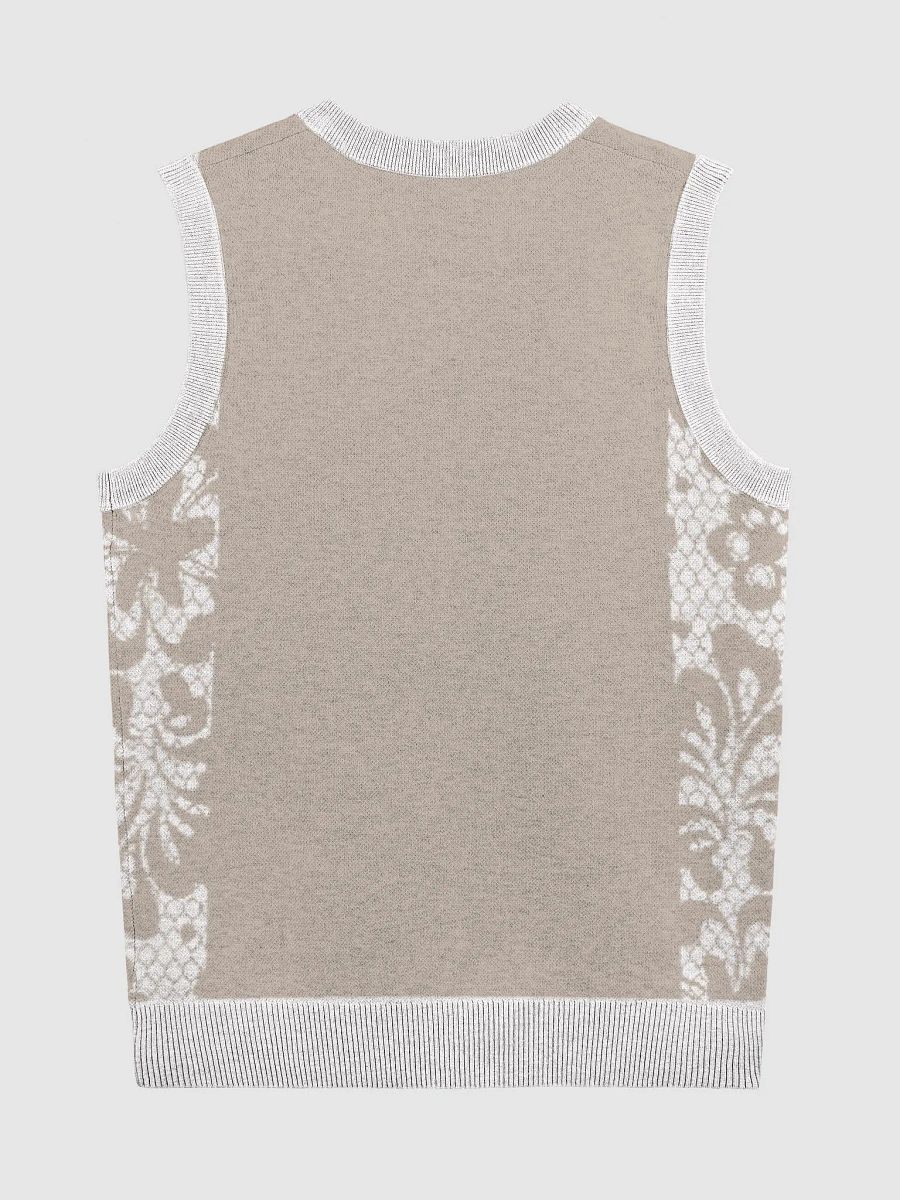 Butterfly Bliss Knitted V-Neck Vest (Exclusive) product image (2)