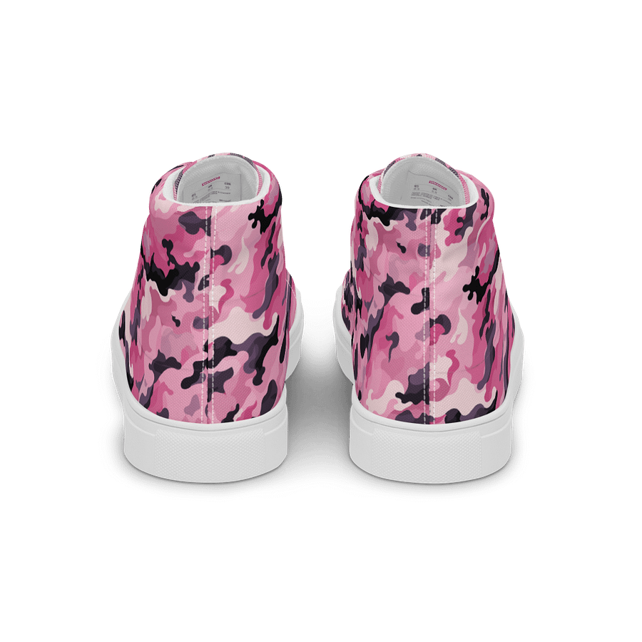 Pink Camouflage Women Sneakers product image (4)