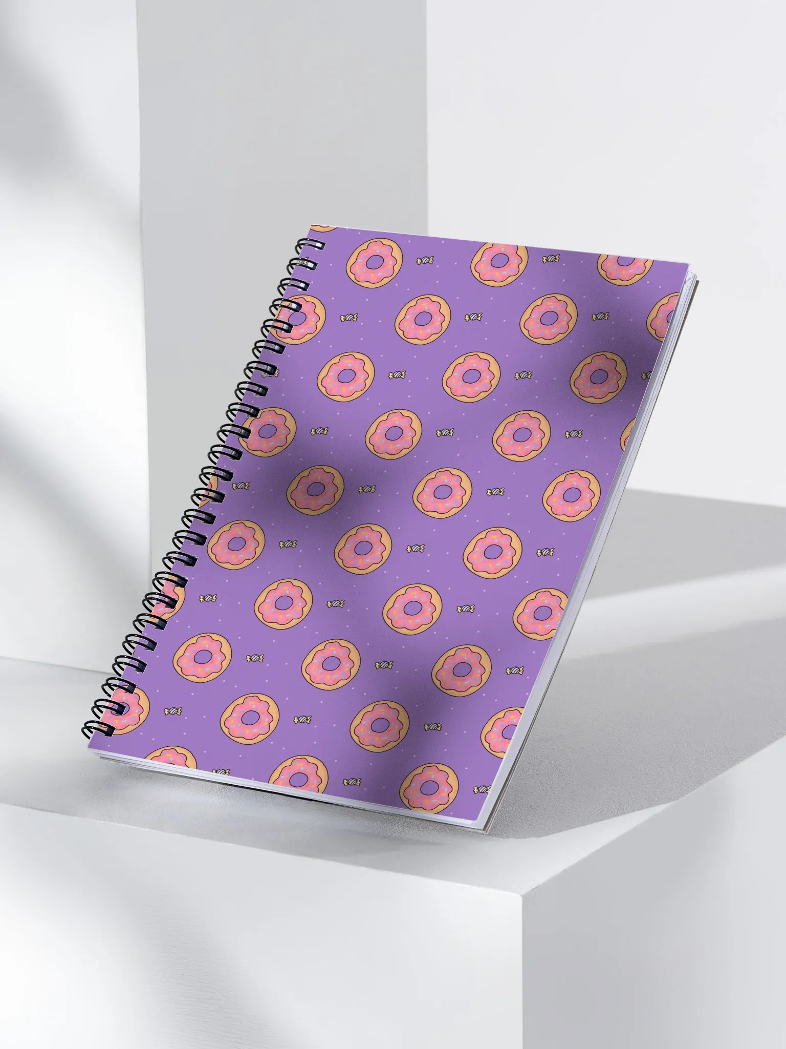 Sweet Treats Donut Notebook - Purple product image (3)