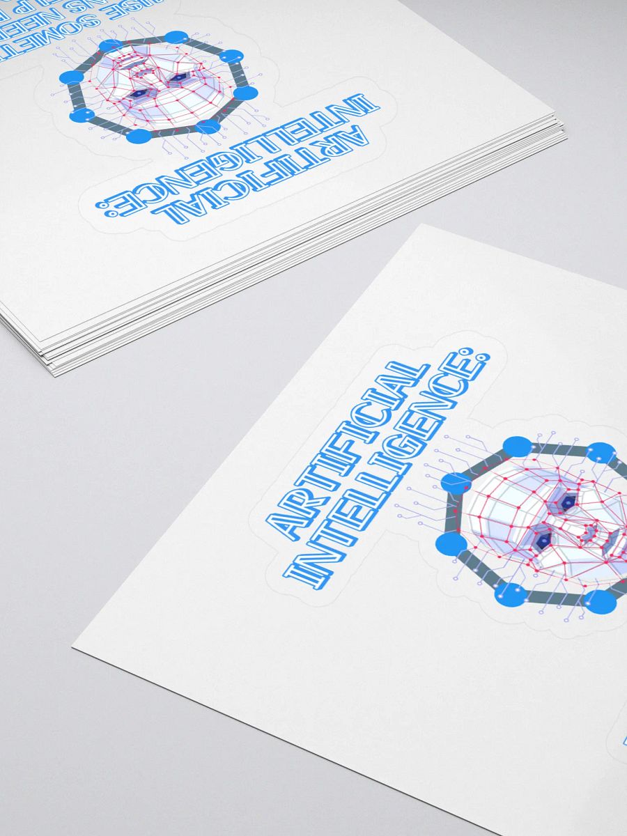AI - Sometimes Humans Need Help Being Human Sticker product image (4)
