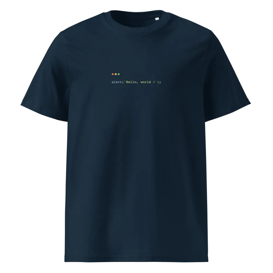 JS Hello World Eco T-shirt product image (1)