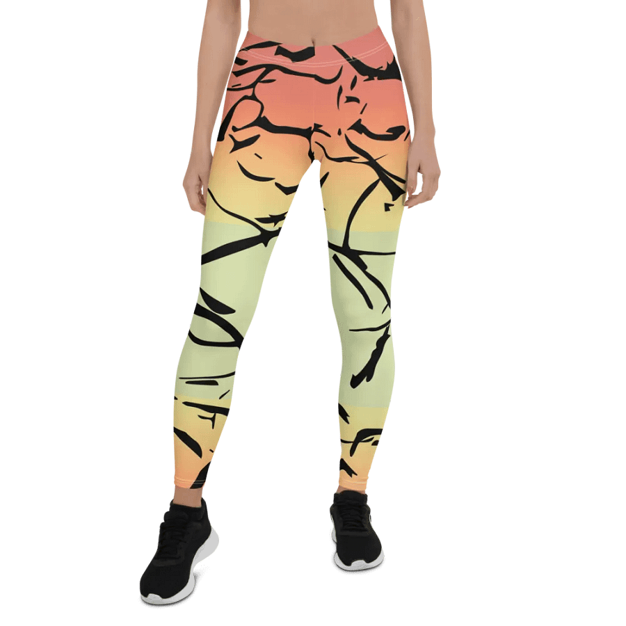 Leggings/Enigma Lime-Orange product image (1)