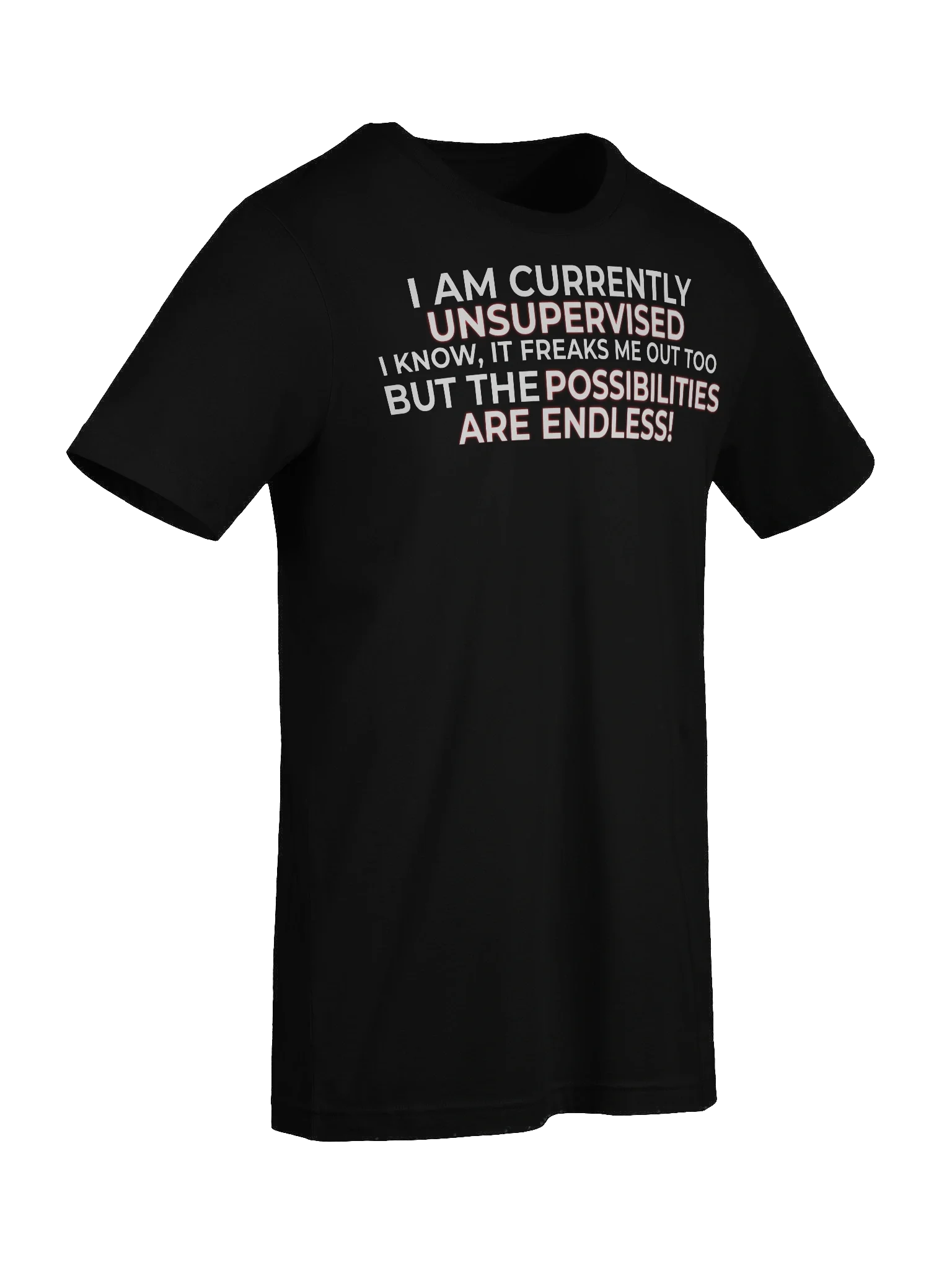 Unsupervised Possibilities Are Endless! T-Shirt product image (18)