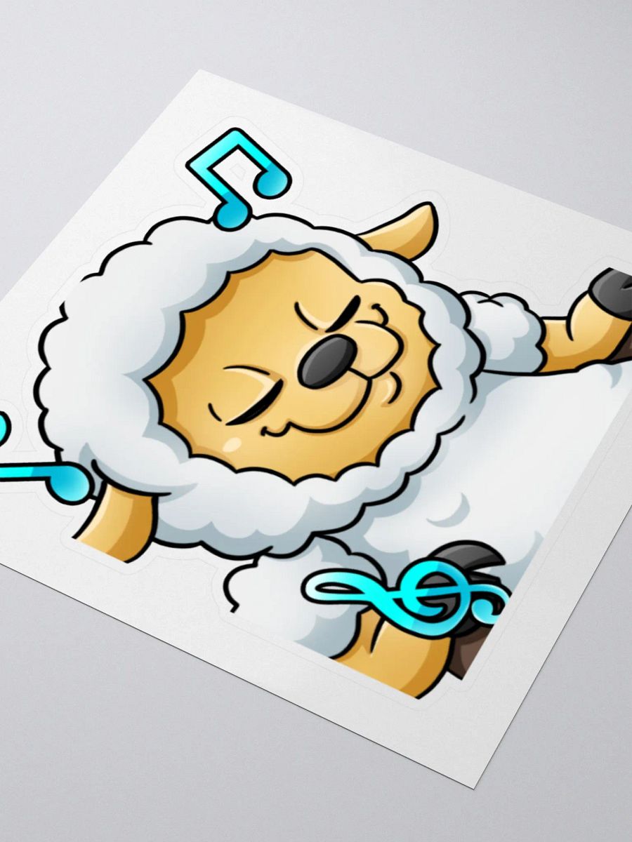 Melissa Chill Lamb Emote Sticker product image (3)