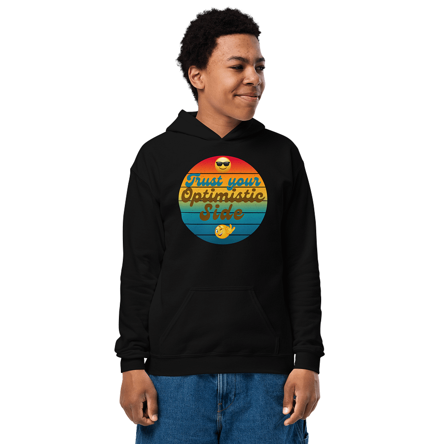 Optimistic Vibes Gradient Hoodie product image (1)