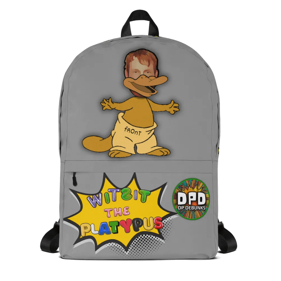 Witsit the Platypus Adventure Backpack product image (1)