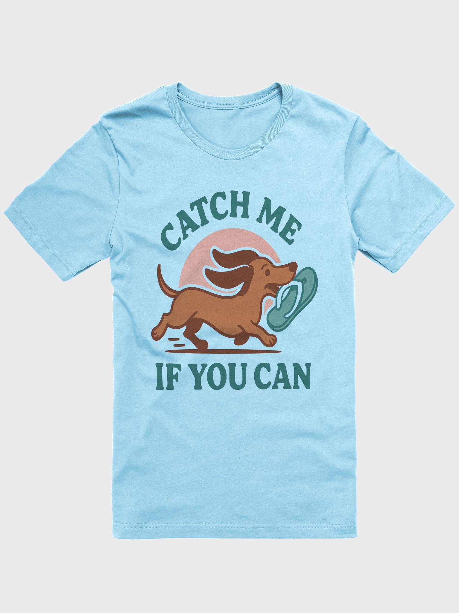 Catch Me If You Can – Flip-Flop Bandit Dachshund Tee product image (1)