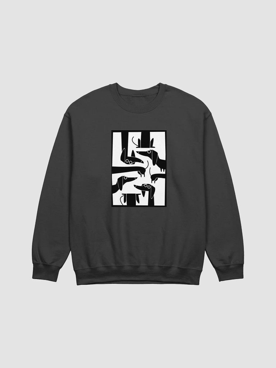 Abstract Dog Picture Crewneck Sweatshirt product image (3)