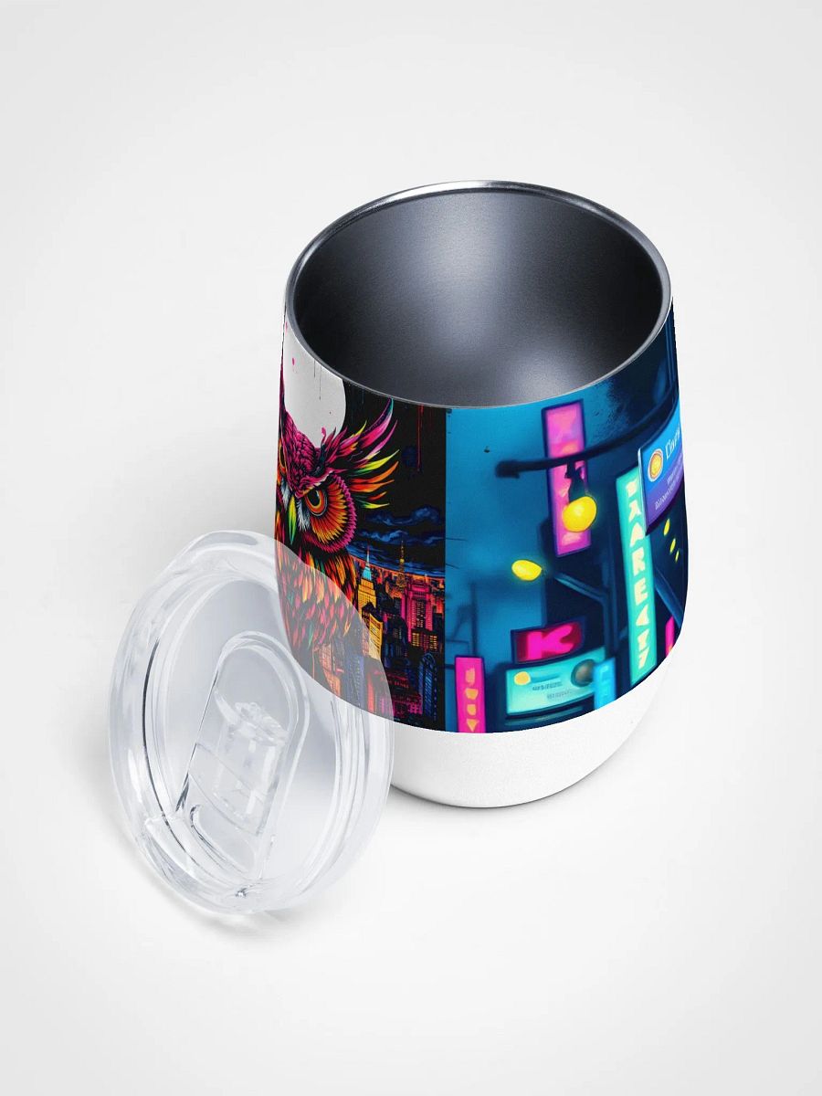 Neon Owl Urban Wine Tumbler product image (3)