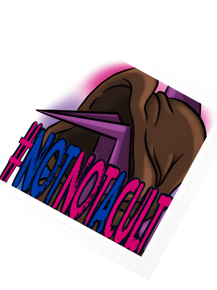 not not a cult sticker product image (2)