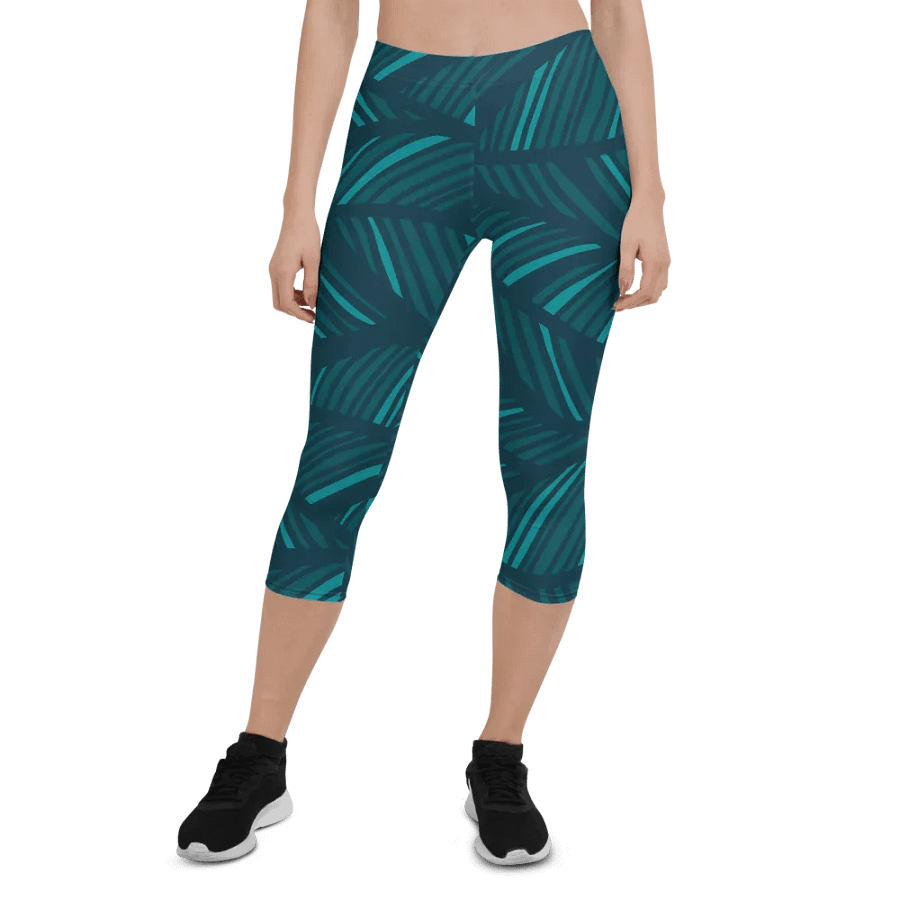 All-Over Print Capri Leggings product image (1)