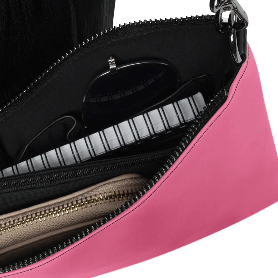 Episode All Over Print Crossbody Bag Pink With White Logo product image (5)
