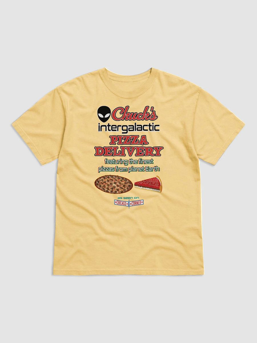 Chuck's Intergalactic Pizza Delivery - Finest Pizzas From Planet Earth , as seen on Chicago Corner TV! product image (1)