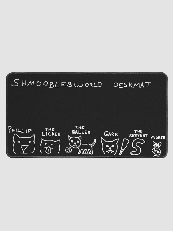 Shmooblesworld Deskmat Dark mode product image (1)
