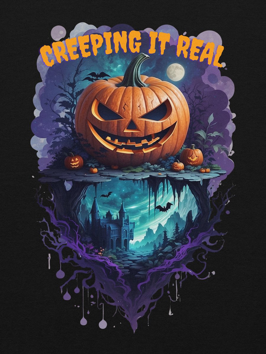 Creeping It Real Halloween Sweatshirt product image (8)