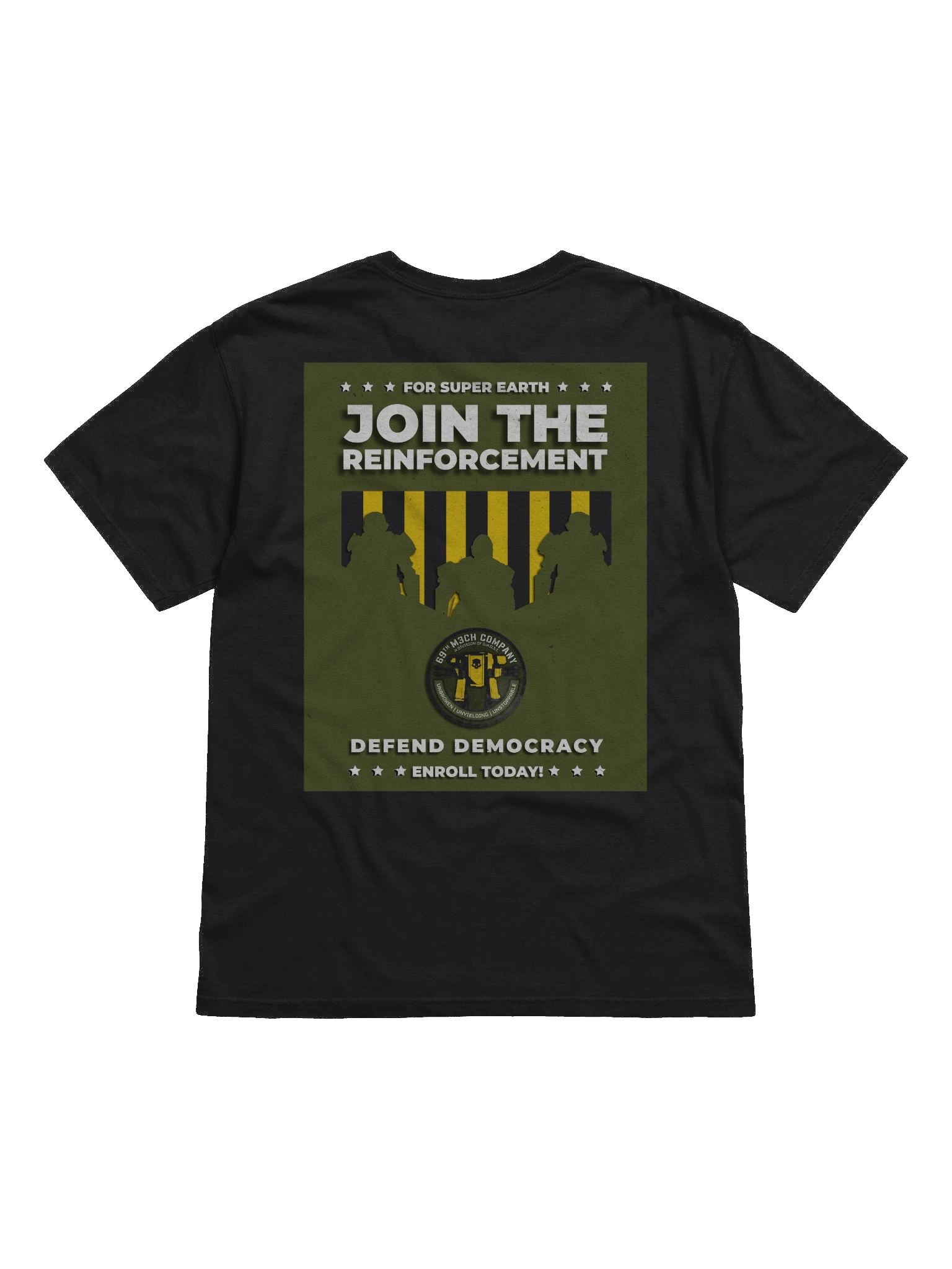 69th M3CH Company Recruitment Poster T-Shirt product image (2)