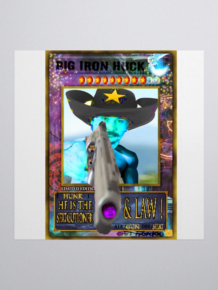 BIG Iron Huck Sticker product image (1)